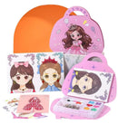 Bolsa de maquiagem infantil completa para presentear + diversão sem mexer nas suas makes